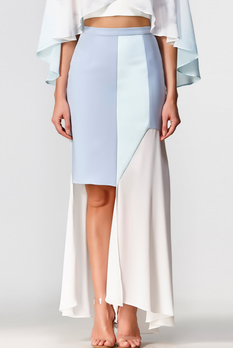Dawn Asymmetrical Skirt - Multi