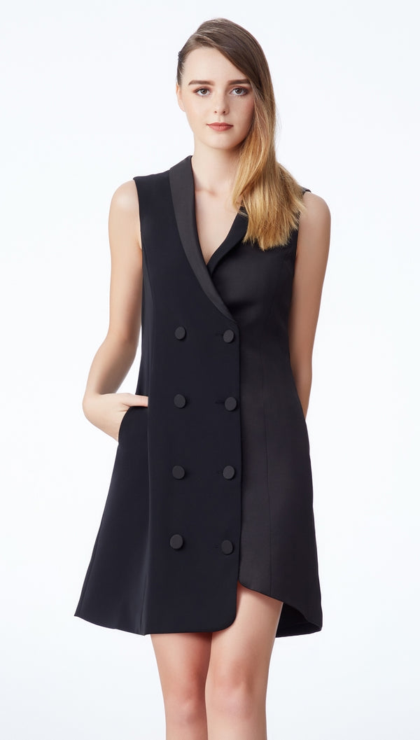 SS'18 Coat Dress - Black