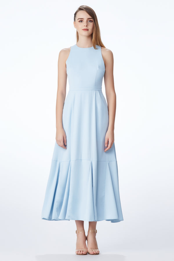SS'18 Maxi Dress - Pastel Blue