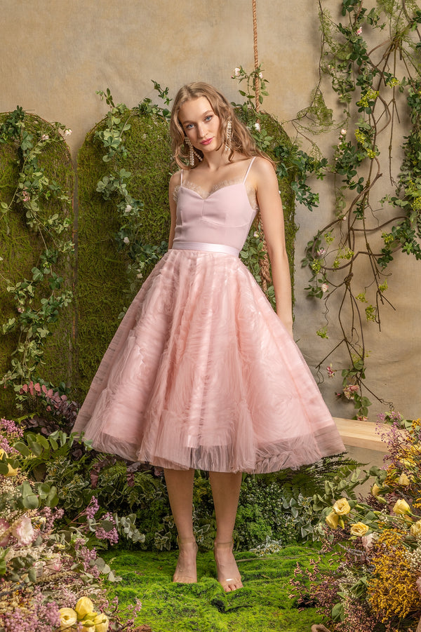 SS'19 Mesh Skirt - Pink