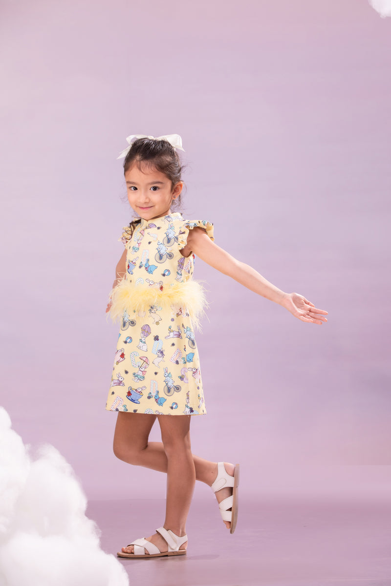 Dream'23 Limited Edition Mini Maya Dress - Yellow