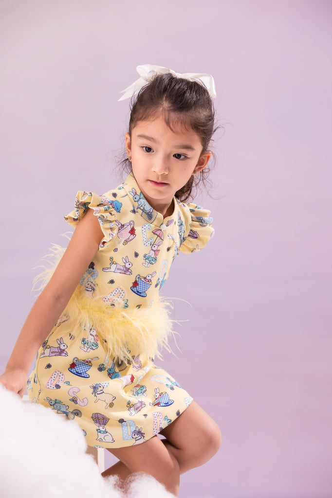 Maya store yellow dress